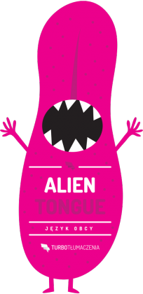 Alien tongue (język obcy) - bardzo męska koszulka