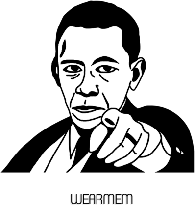 OBAMA FACE T-SHIRT