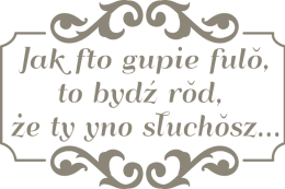 Koszulka Jak fto gupie fulo