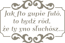 Koszulka Jak fto gupie fulo