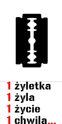 koszulka damska "Żyletka"