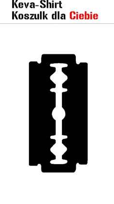 koszulka damska "Żyletka"