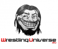 White Wrestling Universe "CM Punk Trollface" T-Shirt