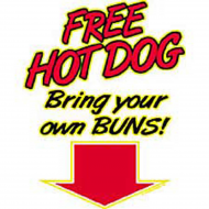 free hot dog