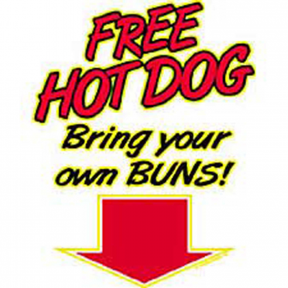 free hot dog
