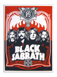 T-Shirt "Black Sabbath Poster"