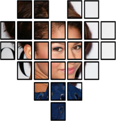 Geometryczny nadruk - koszulka męska