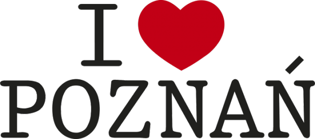 I Love Poznań Koszulka dla Panów