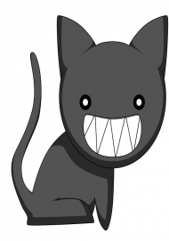 Evil Cat. Logo