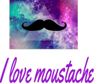 kubek "I love moustache"