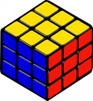Kubek z nadrukiem Kostka Rubika
