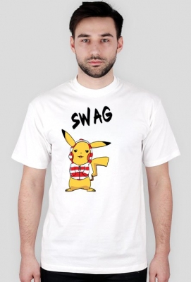 koszulka pikachu SWAG - spokokoszuleczki
