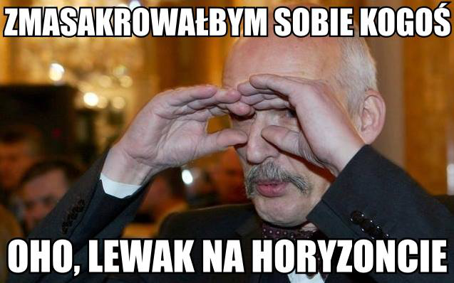 Lewak na horyzoncie - Koszulka MEN