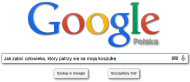 'Wyszukiwarka Google' - Męska - Biała