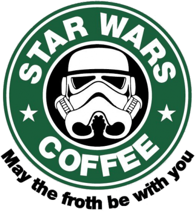 Star Wars Coffe - Starbucks (Duży)