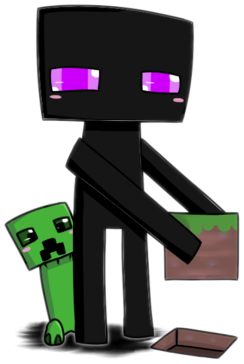 Koszulka Creeper & Enderman