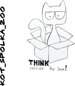 THINK outside the box! - torba