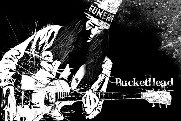 Buckethead Biały