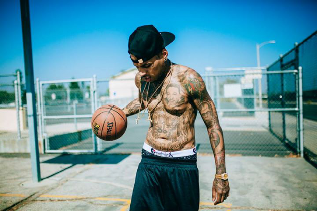 Kid Ink basketball