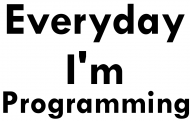 Programing White Male