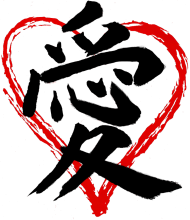 T-shirt Damski. Symbol Miłości Kanji.