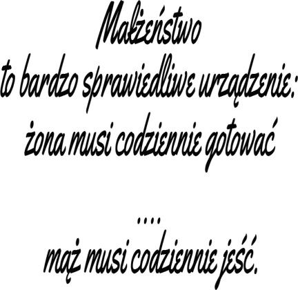 Małżeństwo...