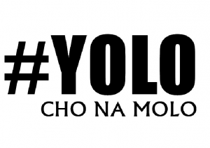 yolo - nadruk