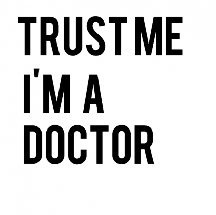 Doctor Trust T shirt /White (M)