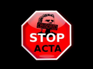STOP ACTA/BLACK/BLUZA