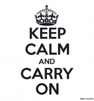 Kubek - KEEP CALM and CARRY ON