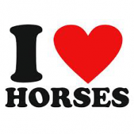 bluzka i love horses
