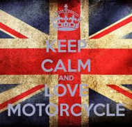 Misiu "Keep calm and love motorcycle"