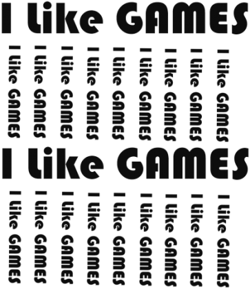 Podkładka pod myszkę LIKE GAMES