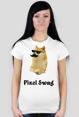 Pixel Swag-Koszulka Damska (kolorowa) - PixelSklepPL