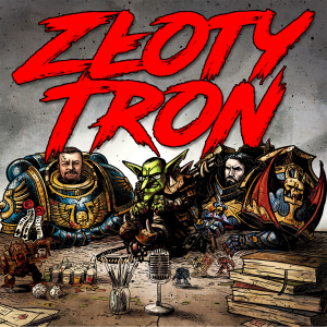 Koszulka z logo podcastu Złoty Tron - nadruk