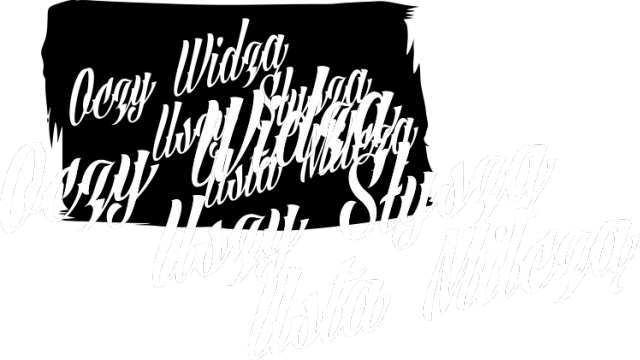 Oczy widzą uszy słyszą usta milczą czarna