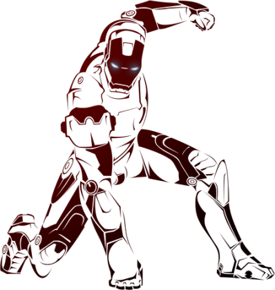 Iron Man (z odbiciem)