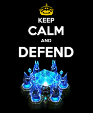 KEEP CALM AND DEFEND