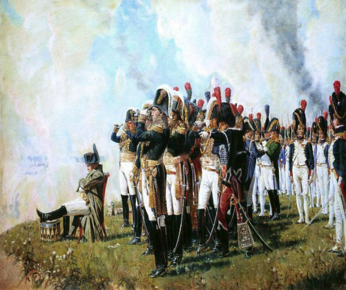 Napoleon near Borodino