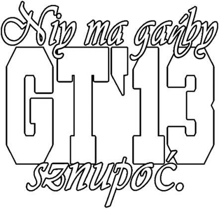 Bluza " Niy ma gańby sznupoć"