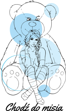 Teddybear girl blue #3
