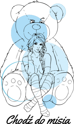 Teddybear girl blue #3