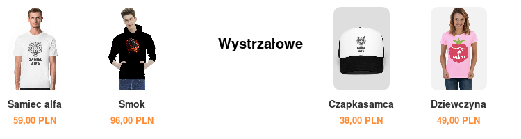 Wystrzałowe ciuchy i inne wariactwa