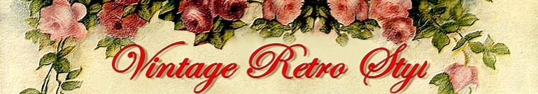 Vintage retro styl
